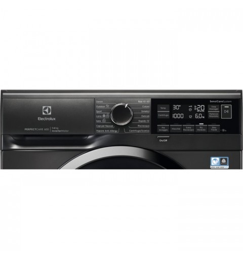 Electrolux EW6SBLACK Waschmaschine Frontlader 6 kg 951 RPM C Silber