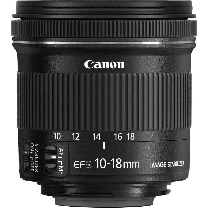 Canon Obiettivo EF-S 10-18mm f 4.5-5.6 IS STM