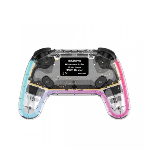 Xtreme 95651 accessoire de jeux vidéo Noir, Transparent Bluetooth Manette de jeu Analogique Numérique Nintendo Switch