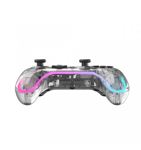 Xtreme 95651 Gaming Controller Black, Transparent Bluetooth Gamepad Analogue Digital Nintendo Switch