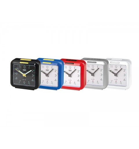 Trevi SL 3048 Quartz alarm clock Black, Blue, Grey, Red, White