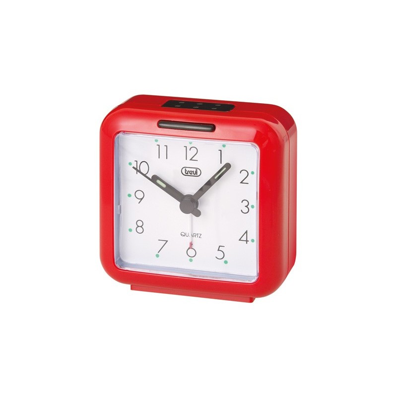 Trevi SL 3048 Quartz alarm clock Black, Blue, Grey, Red, White