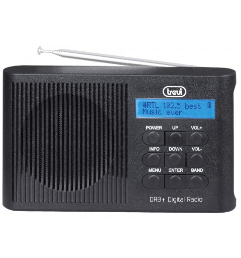 Trevi DAB 7F91 R Portable Numérique Noir
