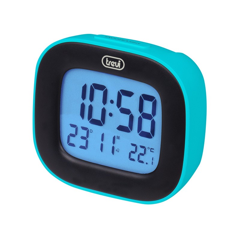 Trevi SLD 3875 Reloj despertador digital Turquesa