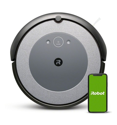 iRobot Roomba i3 aspirapolvere robot 0,4 L Senza sacchetto Nero, Grigio