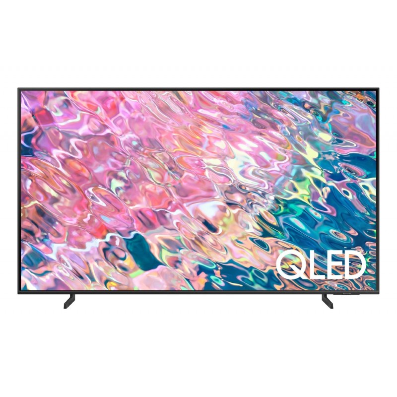 Samsung Series 6 TV QLED 4K 50” QE50Q60B Smart TV Wi-Fi Black 2022, Quantum HDR, Ultra sottile, Colori Ultra luminosi, Suono