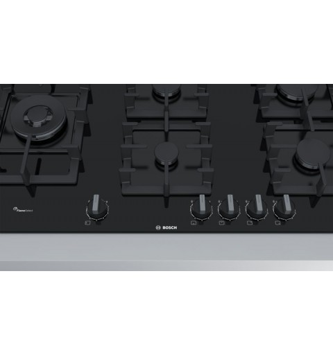 Bosch Serie 6 PPS9A6B90 hob Black Built-in Gas 5 zone(s)