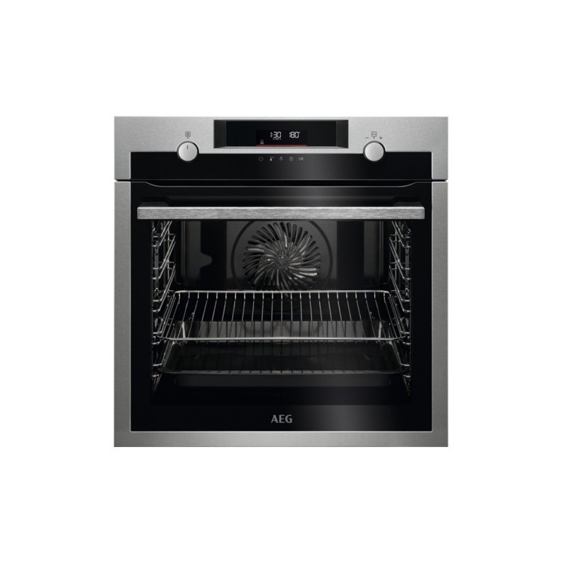 AEG BPE535260M horno 71 L 3000 W A+ Negro, Acero satinado