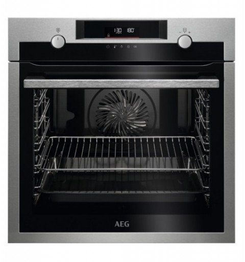 AEG BPE535260M four 71 L 3000 W A+ Noir, Acier satin