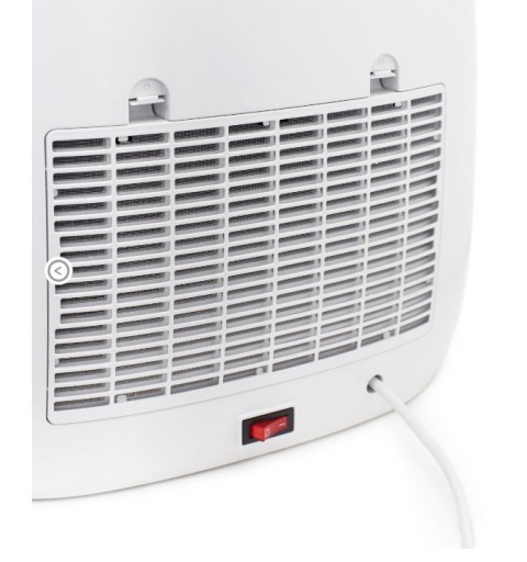 Argoclima PETRA stufetta elettrica Interno Bianco 2200 W Riscaldatore ambiente elettrico con ventilatore