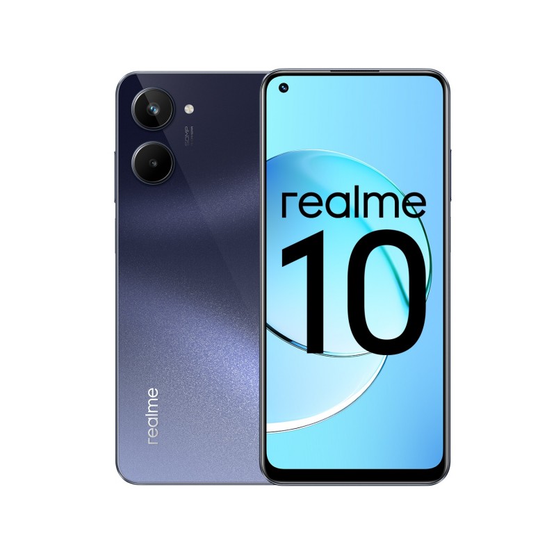 realme 10 16,3 cm (6.4") Double SIM Android 12 4G USB Type-C 8 Go 128 Go 5000 mAh Noir