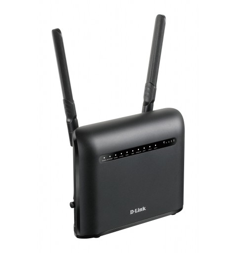 D-Link AC1200 router inalámbrico Gigabit Ethernet Doble banda (2,4 GHz 5 GHz) 4G Negro