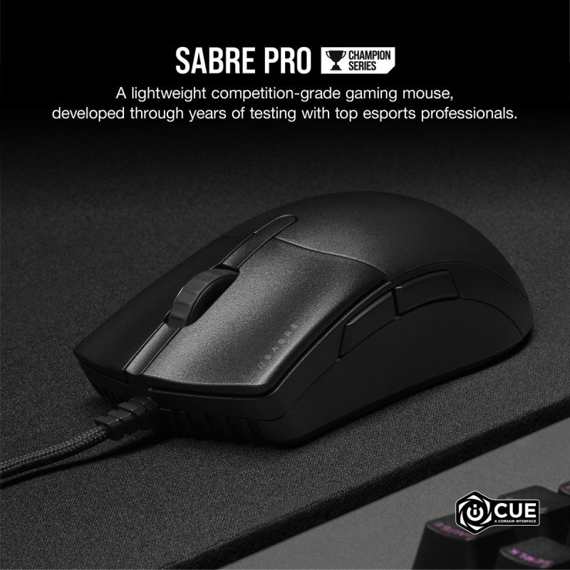 Corsair SABRE PRO souris Droitier USB Type-A Optique 18000 DPI
