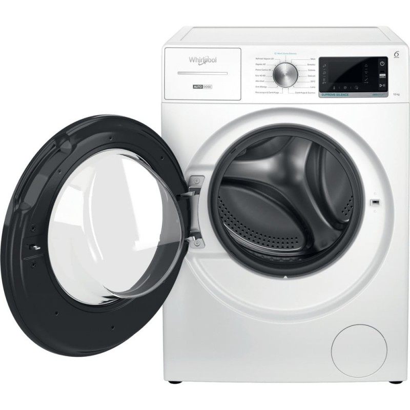 Whirlpool W7 W045WB IT washing machine Front-load 10 kg 1400 RPM B White