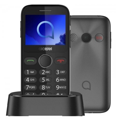 Alcatel 2020X 6,1 cm (2.4 Zoll) 80 g Grau Seniorentelefon