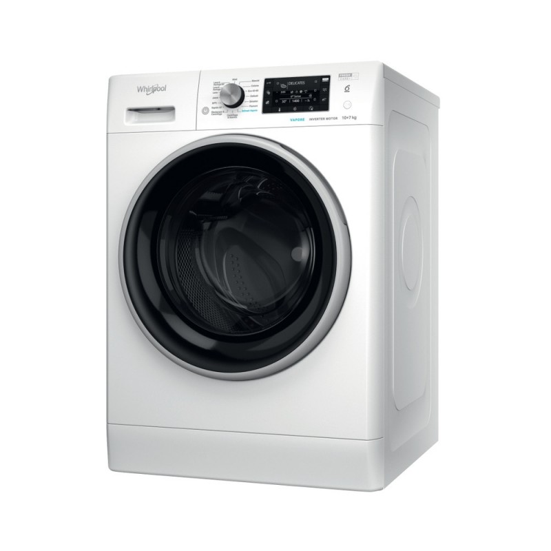 Whirlpool FFWDD 107625 WBS IT washer dryer Freestanding Front-load White E