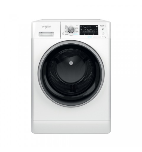 Whirlpool FFWDD 107625 WBS IT lavasciuga Libera installazione Caricamento frontale Bianco E