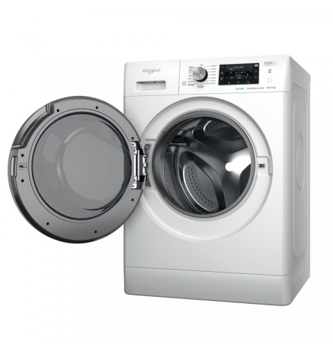 Whirlpool FFWDD 107625 WBS IT lavadora-secadora Independiente Carga frontal Blanco E