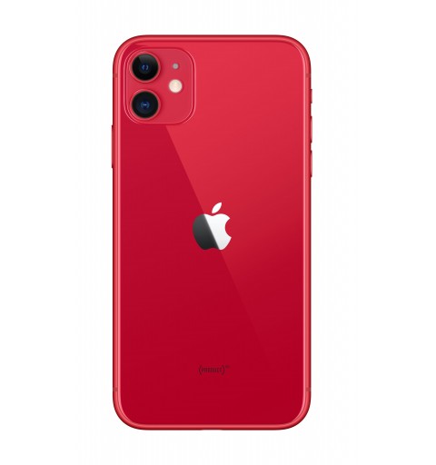 Apple iPhone 11 15,5 cm (6.1") Doppia SIM iOS 14 4G 128 GB Rosso