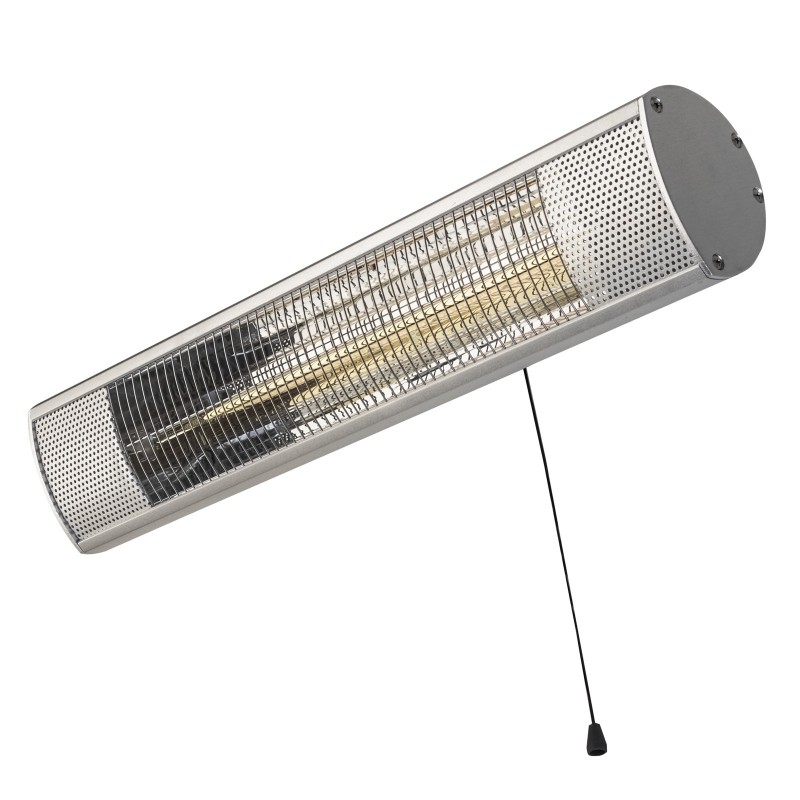 Bimar HR305 Elektrische Raumheizung Outdoor Aluminium 2000 W Elektrischer Halogen-Raumheizer