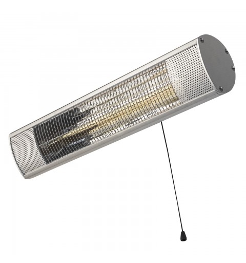 Bimar HR305 electric space heater Outdoor Aluminium 2000 W Halogen electric space heater