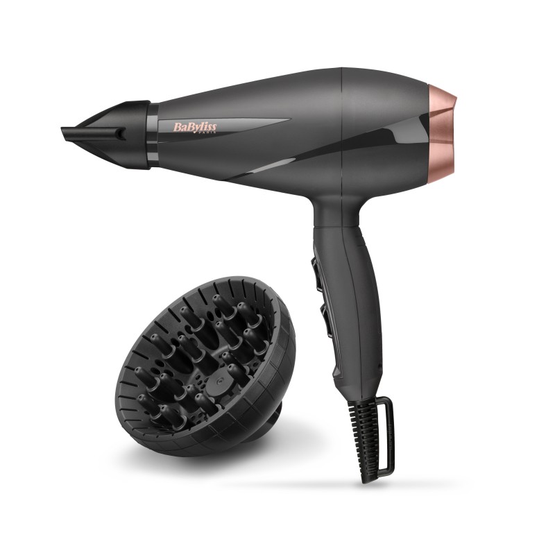 BaByliss Smooth Pro 2100 2100 W Negro, Oro rosado