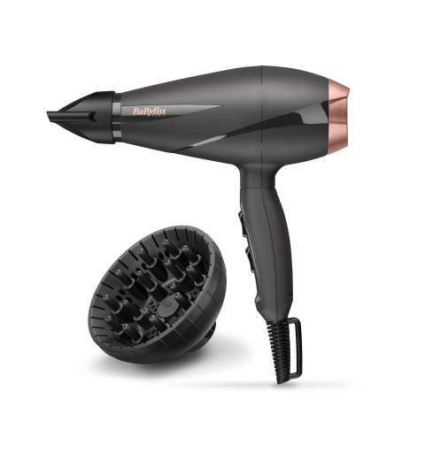 BaByliss Smooth Pro 2100 2100 W Negro, Oro rosado