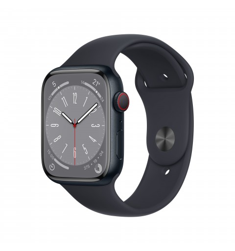 Apple Watch Series 8 OLED 45 mm 4G Black GPS (satellite)