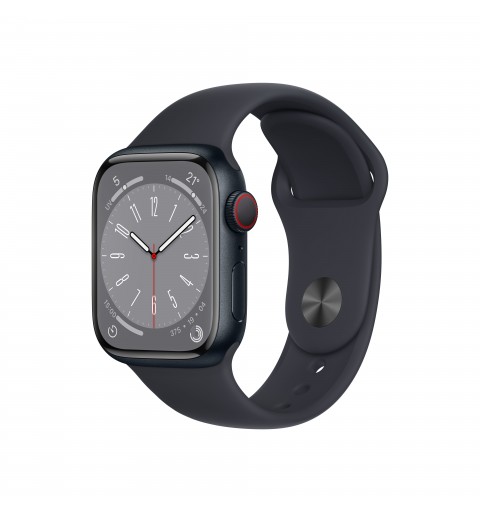 Apple Watch Series 8 OLED 41 mm 4G Negro GPS (satélite)
