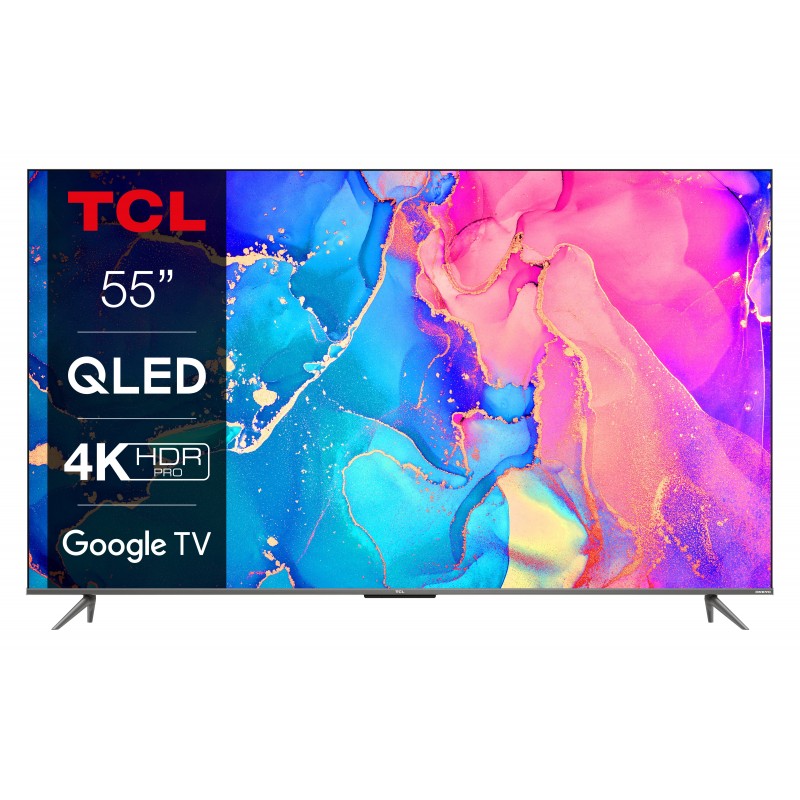 TCL C63 Series 55C631 Fernseher 139,7 cm (55 Zoll) 4K Ultra HD Smart-TV WLAN Silber