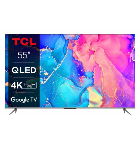 TCL C63 Series 55C631 Fernseher 139,7 cm (55 Zoll) 4K Ultra HD Smart-TV WLAN Silber