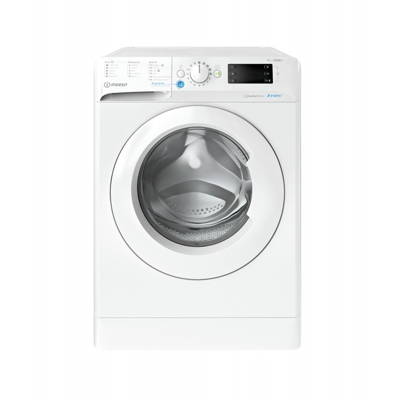 Indesit BWE 71285X W IT lavatrice Caricamento frontale 7 kg 1200 Giri min B Bianco