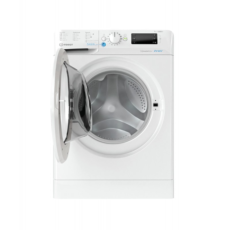 Indesit BWE 71285X W IT machine à laver Charge avant 7 kg 1200 tr min B Blanc