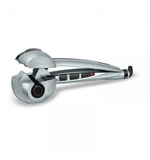 BaByliss C1800E Utensilio de peinado Rizador de pelo automático Vapor Gris 2,7 m