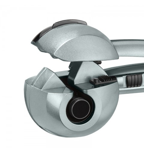 BaByliss C1800E Utensilio de peinado Rizador de pelo automático Vapor Gris 2,7 m
