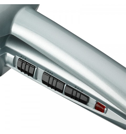 BaByliss C1800E Utensilio de peinado Rizador de pelo automático Vapor Gris 2,7 m