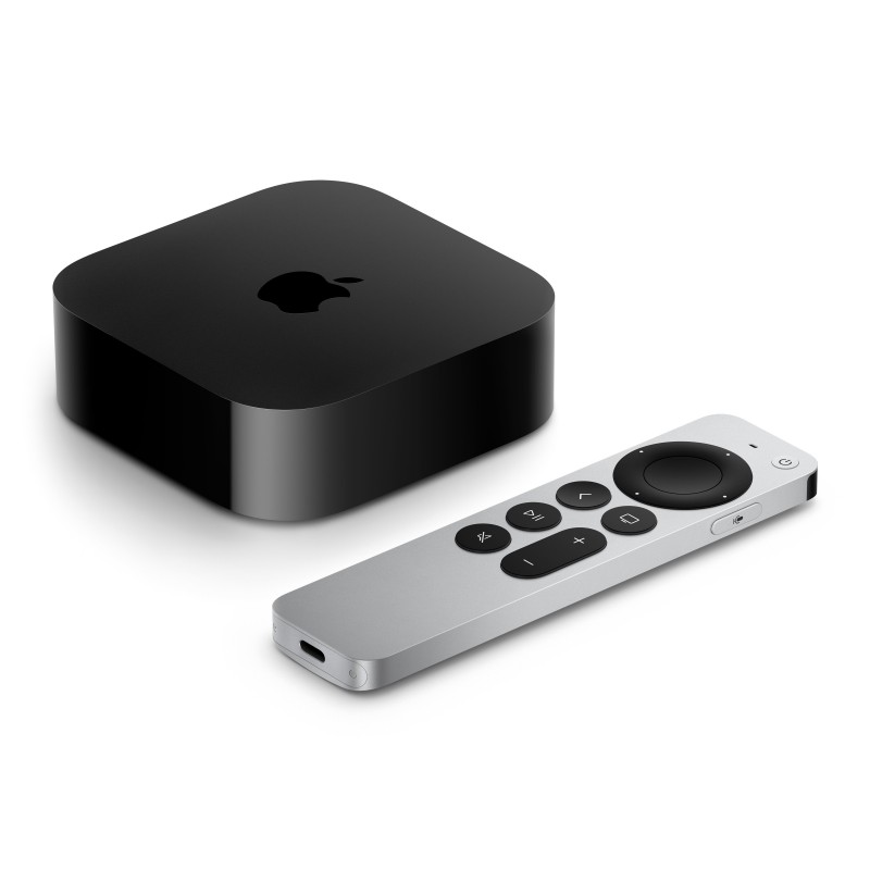 Apple TV 4K Noir, Argent 4K Ultra HD 128 Go Wifi Ethernet LAN