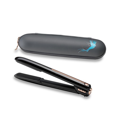 BaByliss Cordless 9000 Strightener Piastra per capelli Caldo Nero