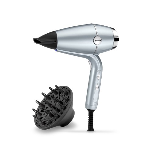 BaByliss Hydro-Fusion Hydro Fusion Hair Dryer 2100 W Metallico