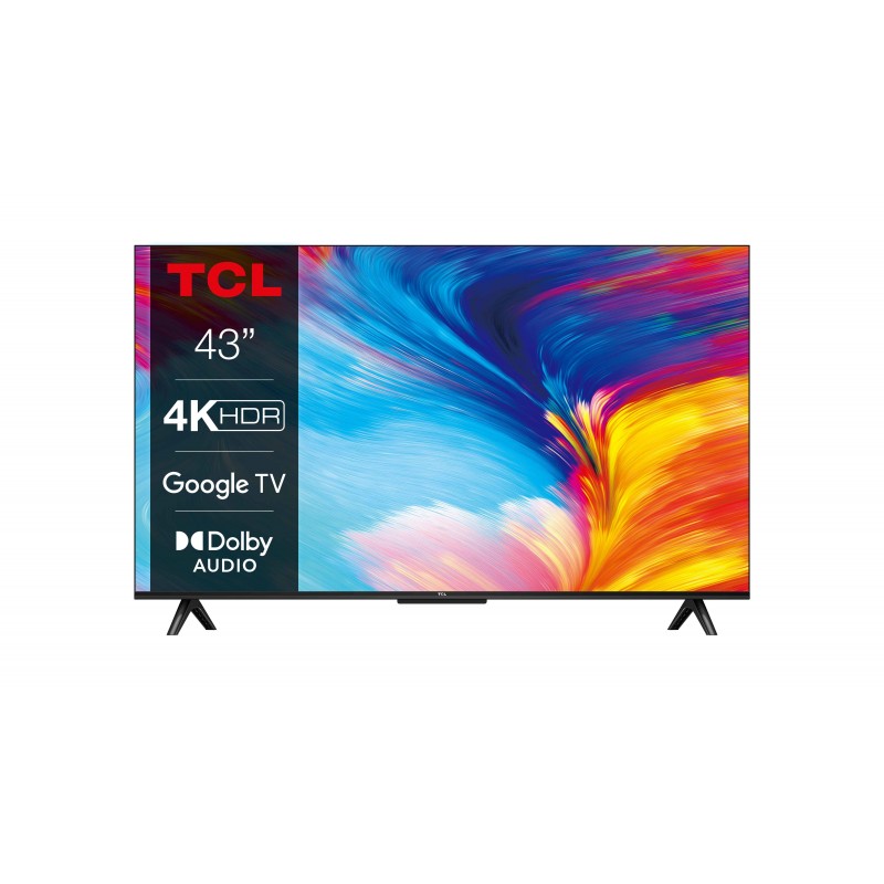 TCL P63 Series 43P635 Fernseher 109,2 cm (43 Zoll) 4K Ultra HD Smart-TV WLAN Schwarz