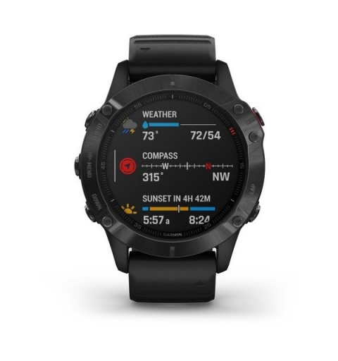 Garmin fēnix 6 Pro 3,3 cm (1.3") Noir GPS (satellite)