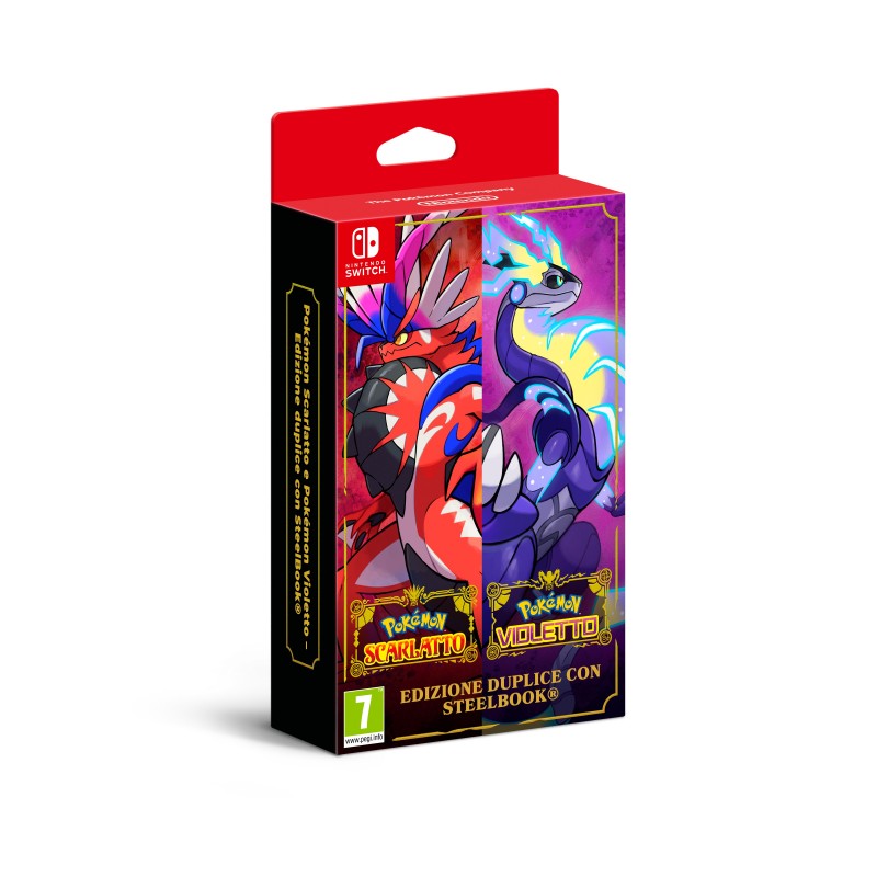 Nintendo Pokémon Scarlatto + Pokémon Violetto Bundle Nintendo Switch