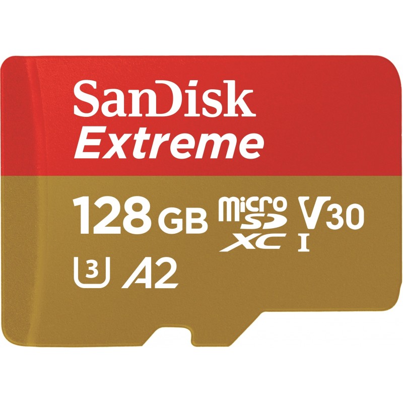 SanDisk Extreme 128 GB MicroSDXC