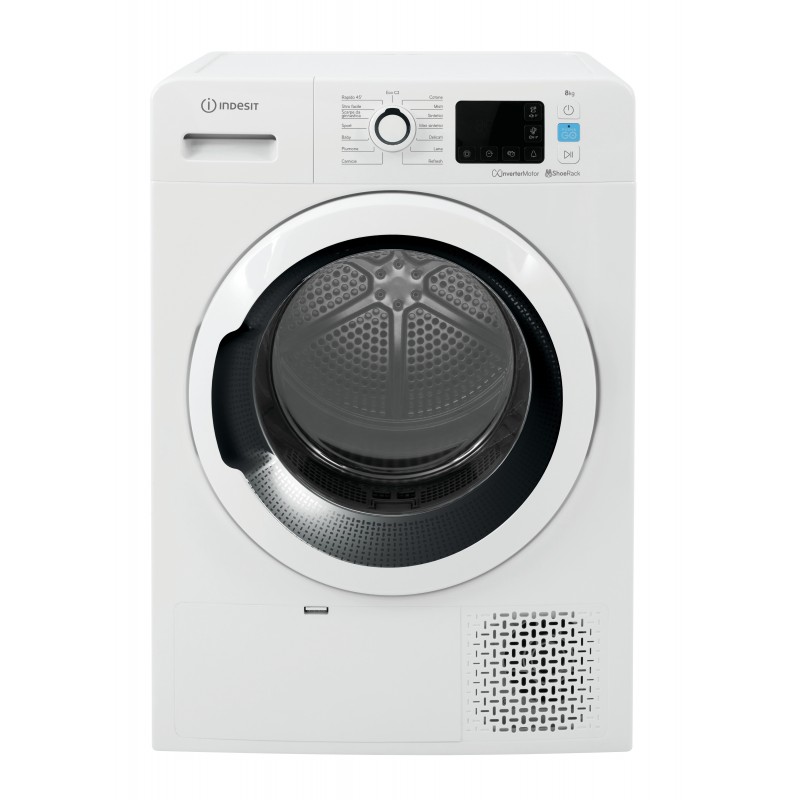 Indesit YTN M11 83K RX IT tumble dryer Freestanding Front-load 8 kg A+++ White