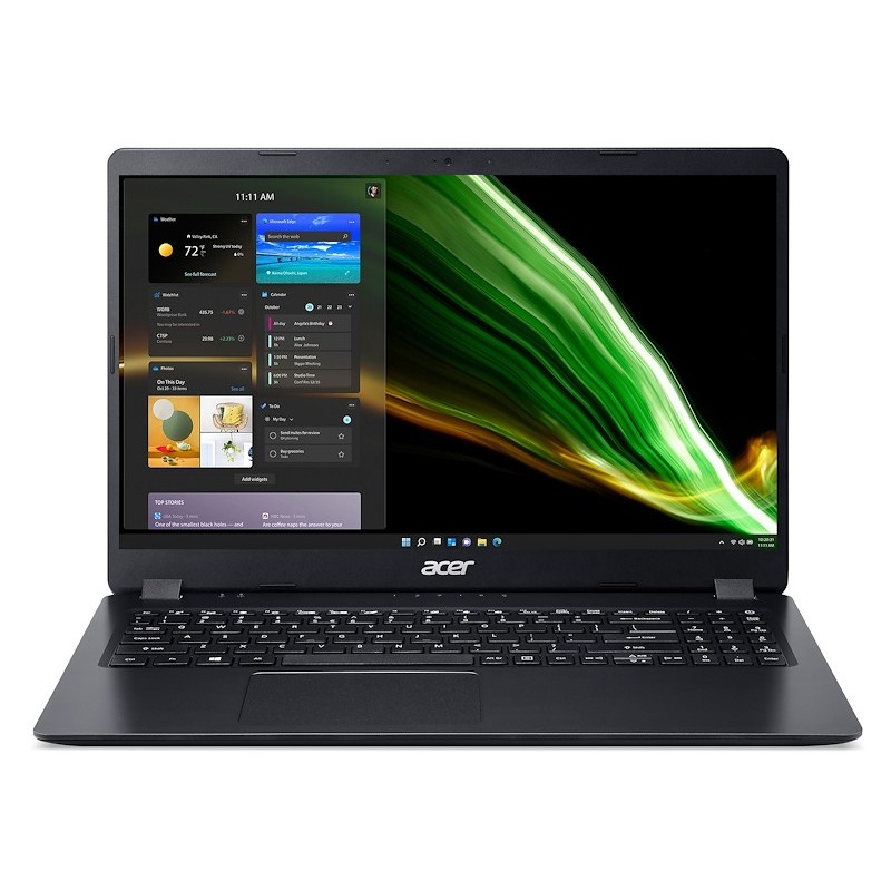 Acer Aspire 3 A315-56-312X i3-1005G1 Portátil 39,6 cm (15.6") Full HD Intel® Core™ i3 8 GB DDR4-SDRAM 256 GB SSD Wi-Fi 5