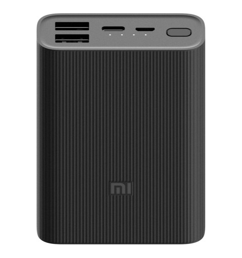 Xiaomi Mi Power Bank 3 Ultra Compact Lithium Polymer (LiPo) 10000 mAh Schwarz