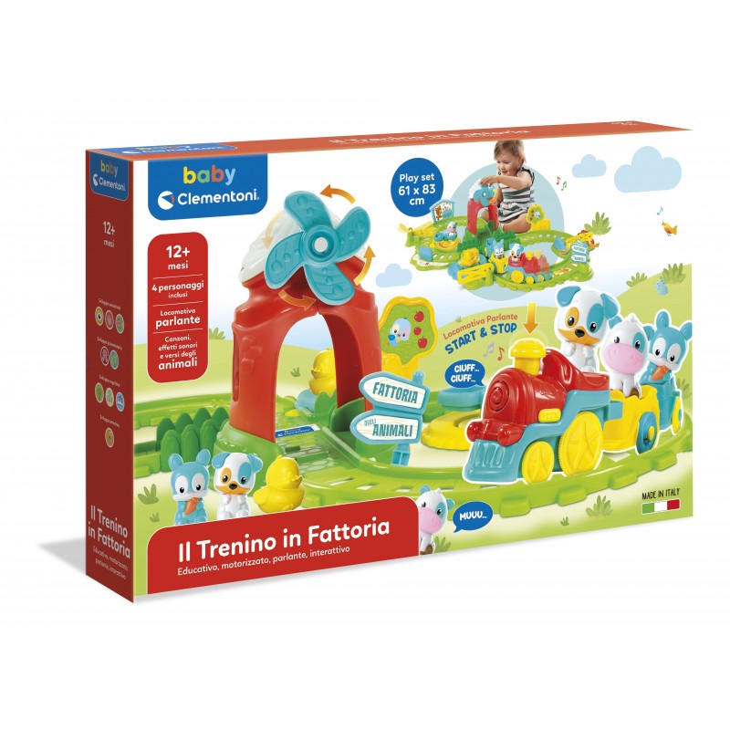 Baby Clementoni - Playset Trenino