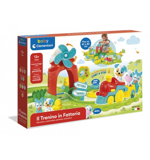 Baby Clementoni - Playset Trenino