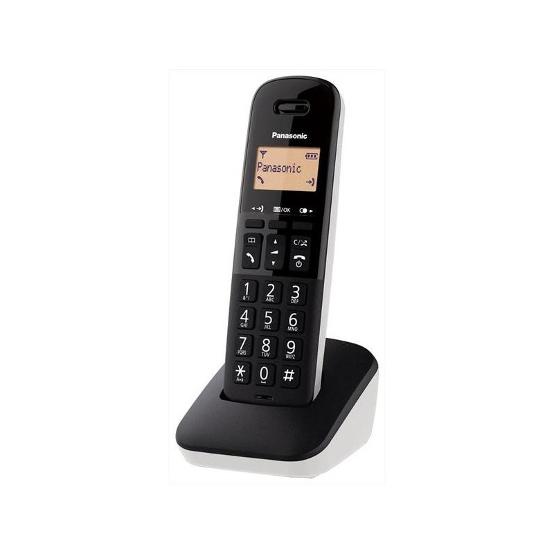 Panasonic KX-TGB610JTW Telefon Analoges DECT-Telefon Anrufer-Identifikation Schwarz, Weiß