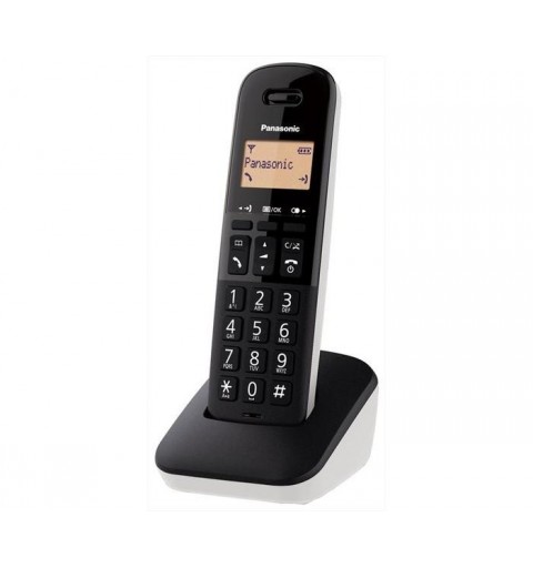 Panasonic KX-TGB610JTW Telefon Analoges DECT-Telefon Anrufer-Identifikation Schwarz, Weiß